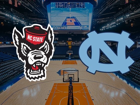 NC State Wolfpack at North Carolina Tar Heels Basketball